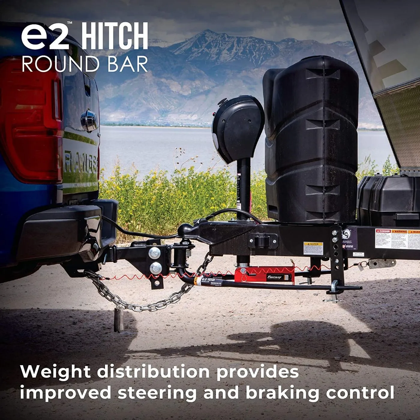 E2 800# WD Hitch Round Bar